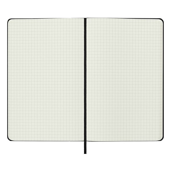 Moleskine Cuaderno Classic Tapa Dura Cuadrícula Negro Talla L 13x21cm