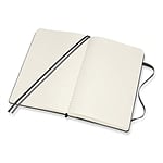 Moleskine Cuaderno Classic Ampliado Tapa Dura Rayado Negro Talla XL 19x25cm