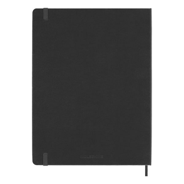 Moleskine Cuaderno Classic Tapa Dura Lisa Negro Talla XL 19x25cm