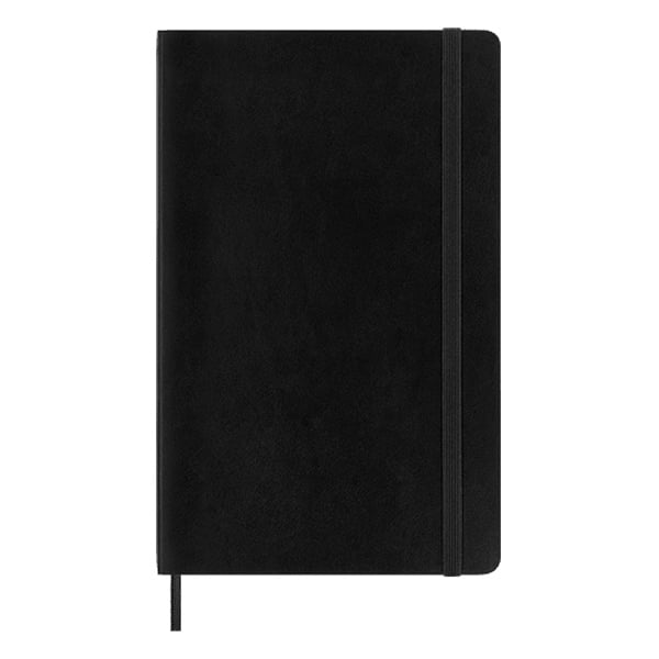 Moleskine Cuaderno Classic Tapa Blanda Lisa Negro Talla L 13x21cm