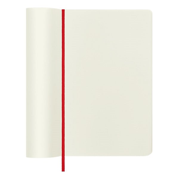Moleskine Cuaderno Classic Tapa Blanda Liso Rojo Escarlata Talla L 13x21cm