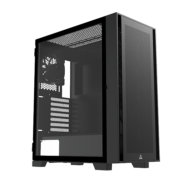 Montech AIR 1000 Lite  Caja Negra ATX Cristal Templado