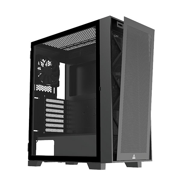 Montech AIR 1000 Lite  Caja Negra ATX Cristal Templado
