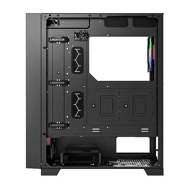 Montech AIR 1000 Premium  Caja Negra ATX Cristal Templado