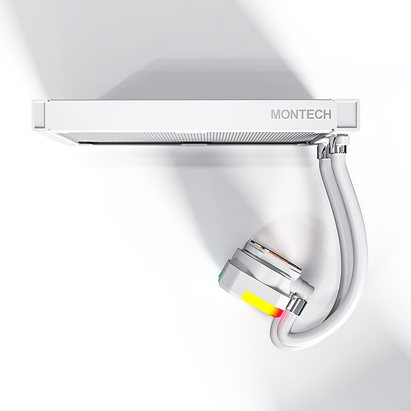 Montech Hyperflow 240 ARGB  Refrigeración Líquida Blanca