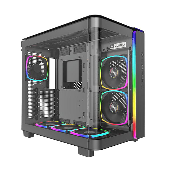 Montech KING 95 PRO ARGB  Caja Negro ATX Cristal Templado