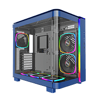 Montech KING 95 PRO ARGB | Caja Azul ATX Cristal Templado