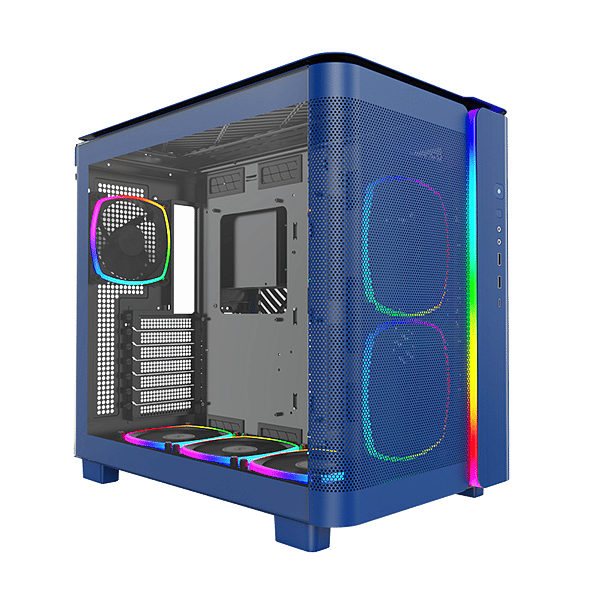 Montech KING 95 PRO ARGB  Caja Azul ATX Cristal Templado