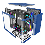 Montech KING 95 PRO ARGB  Caja Azul ATX Cristal Templado