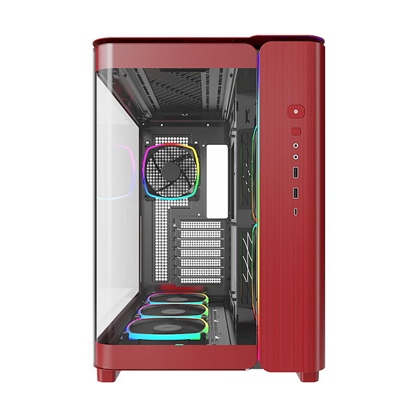 Montech KING 95 PRO ARGB  Caja Roja ATX Cristal Templado