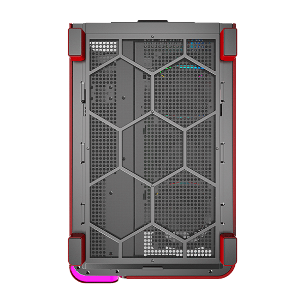 Montech KING 95 PRO ARGB  Caja Roja ATX Cristal Templado