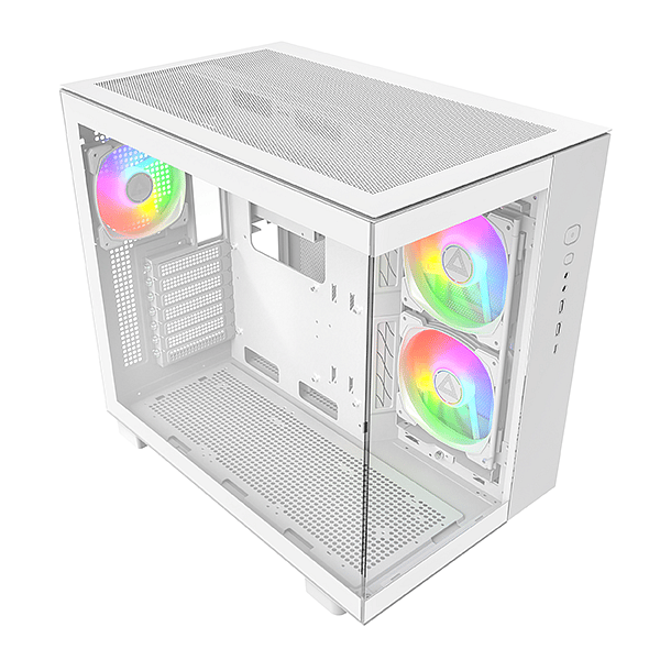 Montech KING 65 PRO ARGB  Caja Blanca ATX Cristal Templado