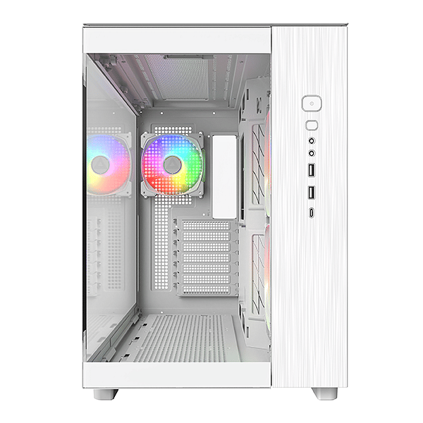 Montech KING 65 PRO ARGB  Caja Blanca ATX Cristal Templado