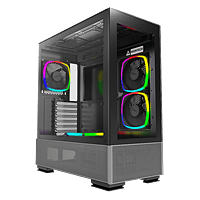 Montech SKY TWO | Caja Negra ATX Cristal Templado