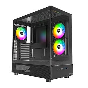 Montech XR  Caja Negra ATX Cristal Templado