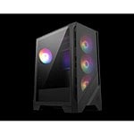 MSI MAG Forge 121A Airflow RGB  Caja ATX Cristal templado