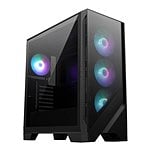 MSI MAG Forge 320R Airflow ARGB  Caja ATX Cristal templado Negra