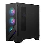 MSI MAG Forge 320R Airflow ARGB  Caja ATX Cristal templado Negra