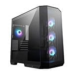 MSI MAG PANO M100R PZ  Caja Micro ATX Cristal templado Negra