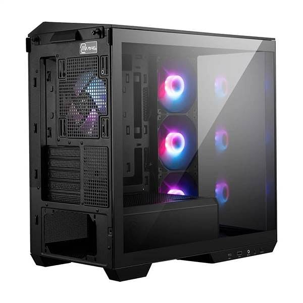 MSI MAG PANO M100R PZ  Caja Micro ATX Cristal templado Negra