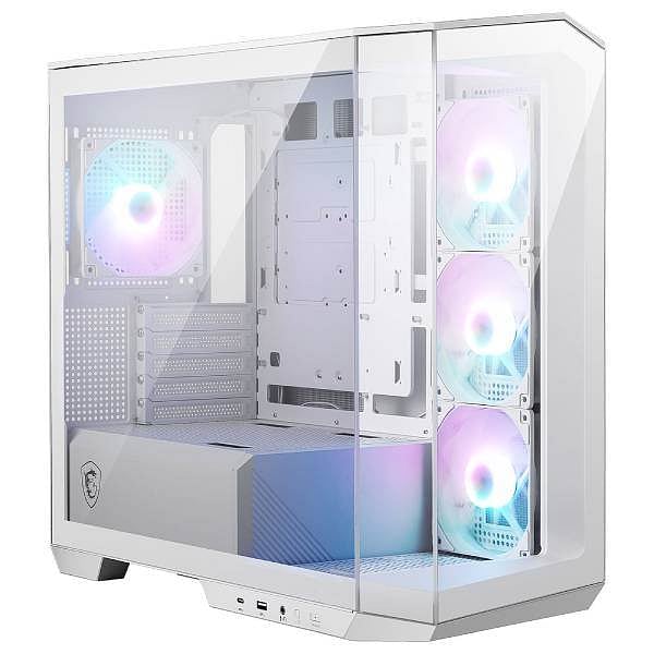 MSI MAG PANO M100R PZ  Caja Micro ATX Cristal templado Blanca