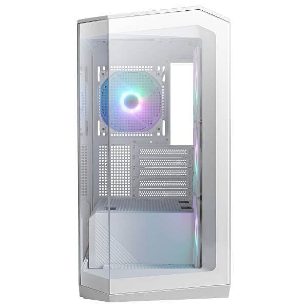 MSI MAG PANO M100R PZ  Caja Micro ATX Cristal templado Blanca