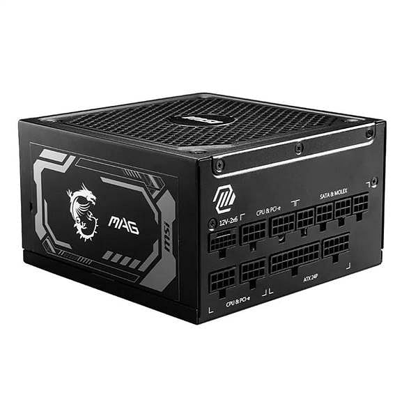 MSI MAG A1250P 1250W 80 Plus Platinum PCIe 5  Fuente de alimentación Full Modular