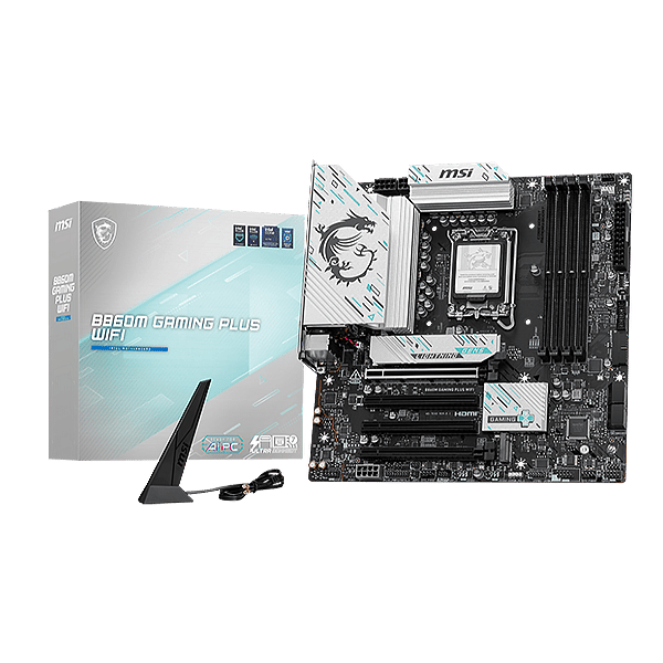 MSI Pro B860M Gaming Plus  WiFi 7 Bluetooth 54  DDR5  MicroATX  Placa Base Intel 1851