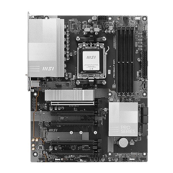 MSI B840P Pro  WiFi 7 Bluetooth 54  DDR5  ATX  Placa Base AM5