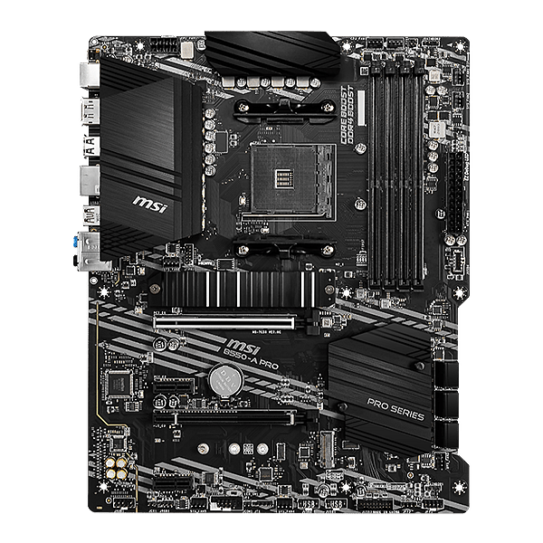 MSI Pro B550A  DDR4  ATX  Placa Base AM4