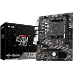 MSI A520MA Pro  DDR4  MicroATX  Placa Base AM4