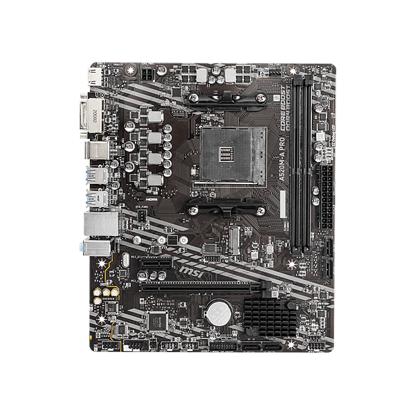 MSI A520MA Pro  DDR4  MicroATX  Placa Base AM4