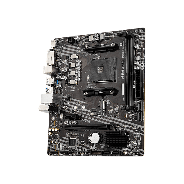 MSI A520MA Pro  DDR4  MicroATX  Placa Base AM4