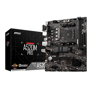 MSI A520MPRO  DDR4  MicroATX  Placa Base AM4