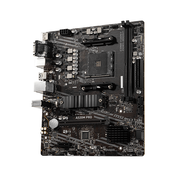 MSI A520MPRO  DDR4  MicroATX  Placa Base AM4