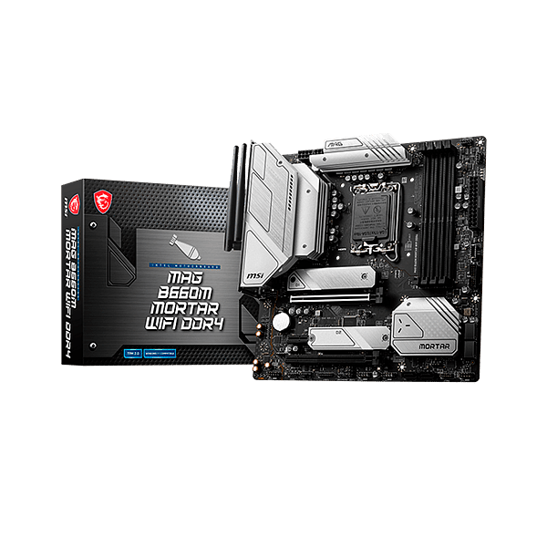 MSI MAG B660M Mortar WiFi DDR4  Placa Base Intel 1700