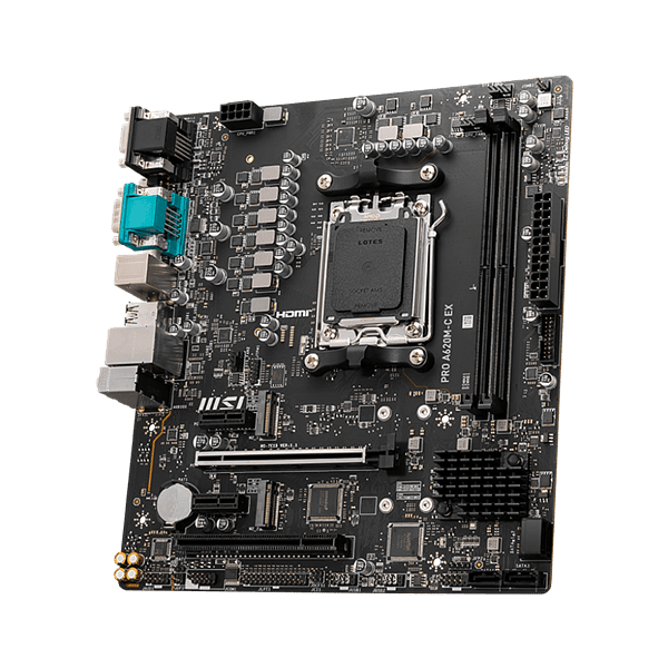 MSI PRO A620MC EX  DDR5  MicroATX  Placa Base AM5