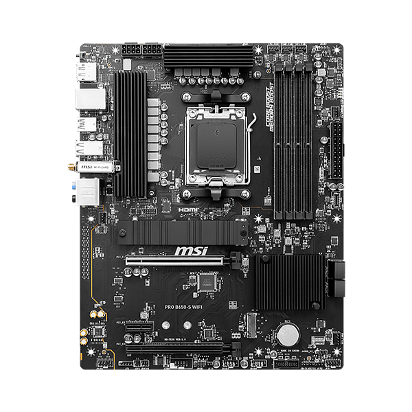 MSI Pro B650S  WiFi 6E  DDR5  ATX  Placa Base AM5