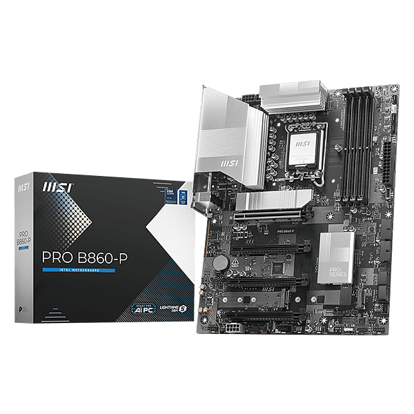 MSI Pro B860P  DDR5  ATX  Placa Base Intel 1851