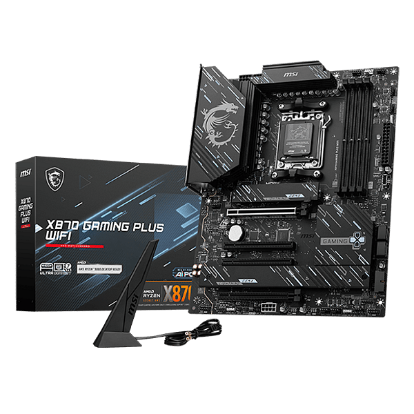 MSI X870 Gaming Plus V1  WiFI 7 Bluetooth 54  DDR5  ATX  Placa Base AM5