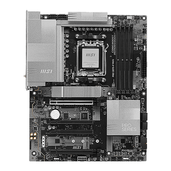 MSI PRO X870P  WiFi 7  DDR5  PCIe 50  ATX  Placa Base AM5