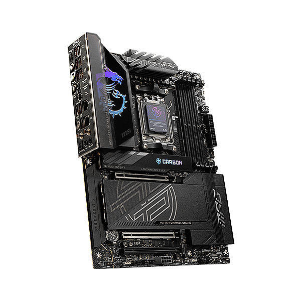 MSI MPG X870E Carbon  WiFi 7  Bluetooth  DDR5  PCIe 50  ATX  Placa Base AM5