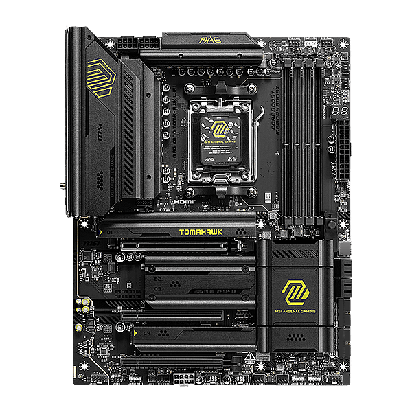 MSI MAG X870 Tomahawk  WiFi 7  Bluetooth  DDR5  PCIe 50  ATX  Placa Base AM5