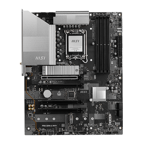 MSI PRO Z890S  WiFi 7  DDR5  ATX  Placa Base Intel 1851