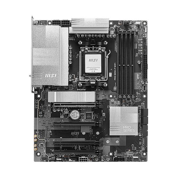 MSI B850P Pro  WiFi 7 Bluetooth 54  DDR5  ATX  Placa Base AM5