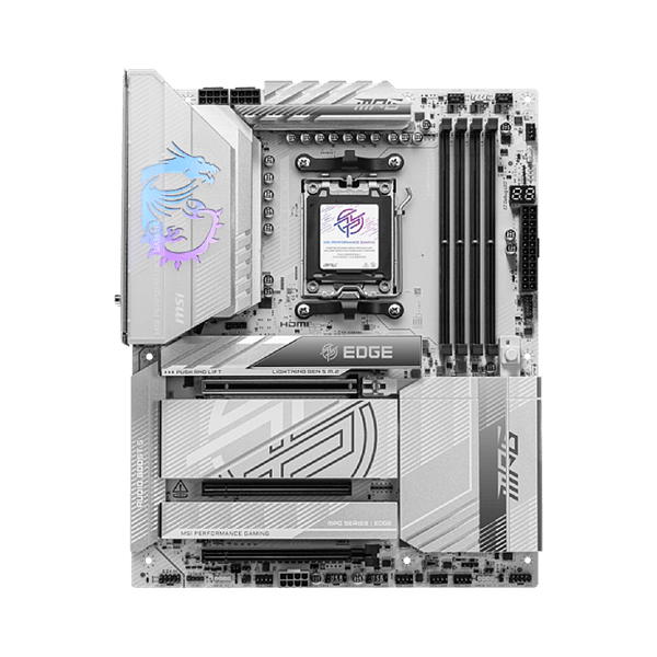 MSI MPG X870E Edge Ti  WiFi 7 Bluetooth 54  DDR5  ATX  Blanca  Placa Base AM5