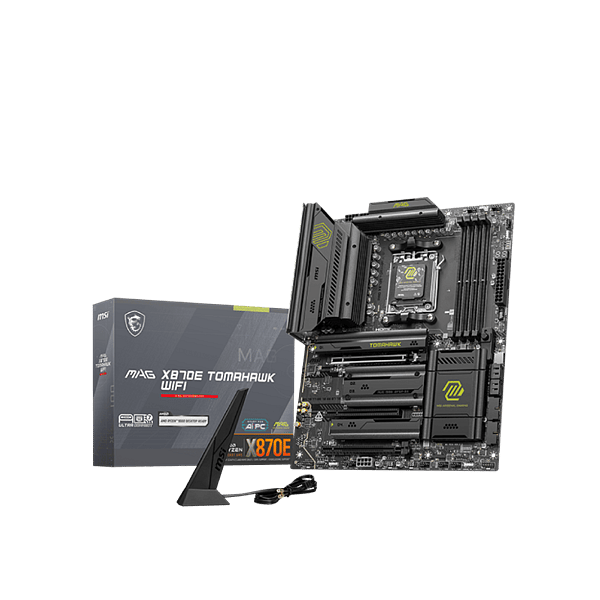 MSI MAG X870E Tomahawk  WiFi 7 Bluetooth 54  DDR5  ATX  Placa Base AM5