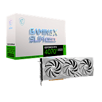 MSI GeForce RTX 4070 Ti Super Gaming X Slim White 16GB GDDR6X DLSS3 - Tarjeta Gráfica Nvidia