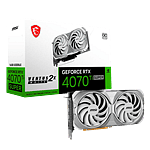 MSI GeForce RTX 4070 Ti Super Ventus 2X White 16GB GDDR6X DLSS3  Tarjeta Gráfica Nvidia
