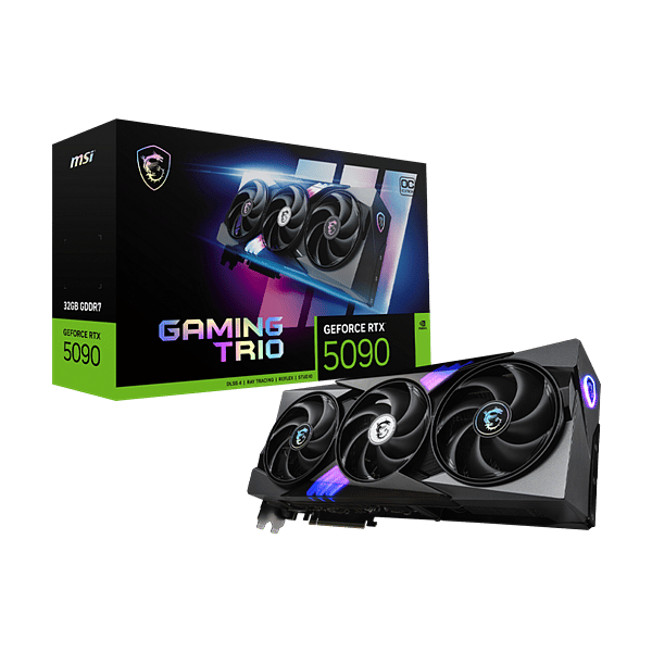 MSI GeForce RTX 5090 Gaming Trio OC 32GB GDDR7 DLSS4  Tarjeta Gráfica Nvidia